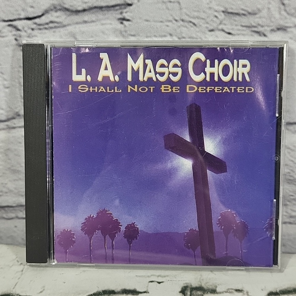 I Shall Not Be Defeated - L.A. Mass Choir - Rare & OOP CD